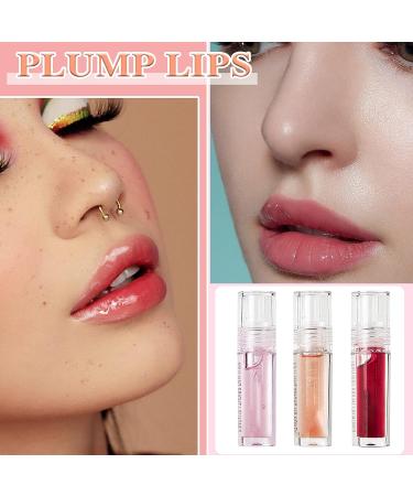 Fusang 3-Piece Plumping Lip Oil Tinted Balm Set | Hydrating Gloss Stain Kit for Long-Lasting Shine and Nourishment - Buy Online on SooperMarket.com