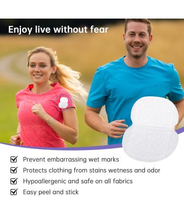 Empal Armpit Sweat Pads - 40 Invisible & Comfortable One-Way Protection for Men & Women - Ultimate Forearm Sweat Solution - Buy Online on SooperMarket.com