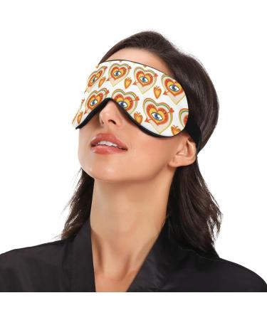 Haskirky Light Blocking Eye Mask for Deep Sleep | Adjustable for Men and Women | Ideal for Travel, Yoga, and Meditation - Buy Online on SooperMarket.com