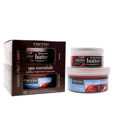 Cuccio Naturale Spa Essential Kit - Essential Oils for Soft Polished Skin - Pomegranate & Fig - International Shipping Available - Buy Online on SooperMarket.com