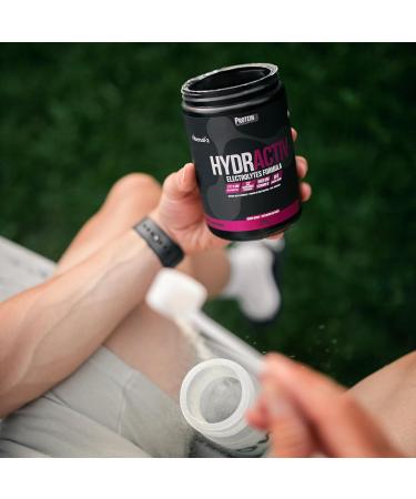 ProteinCo | Hydractiv | 1711mg of Electrolyte Powder | Fibersol-2 & Himalayan Pink Salt | Stevia | Sugar Free (320 g Berry Burst) Berry Burst 320 g - Buy Online on SooperMarket.com