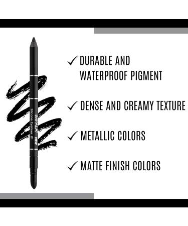 IMPALA Waterproof Eye Pencil No. 01 - Silicone Matte Black for Defined or Blended Look - Buy Online on SooperMarket.com