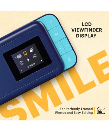 KODAK Smile Instant Print Digital Camera 10MP Slide-Open Camera with ZINK Printer (Blue) - Buy Now - Buy Online on SooperMarket.com