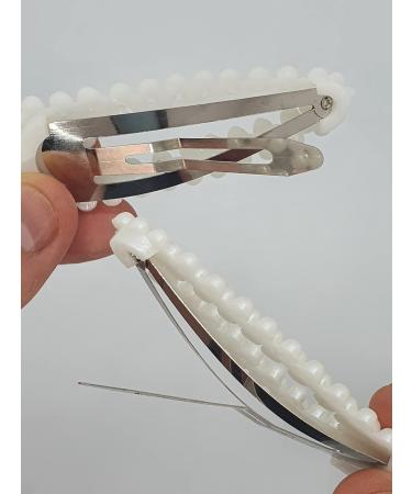 2 Pcs Pearl Hair Clips Hair Clips for Women Girls Hair Barrettes Hairpins Headwear (Z2PEADIY) - Buy Online on SooperMarket.com