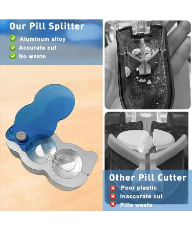 Pill Cutter and Crusher - Professional Grade Splitter for Small Pills - Buy Online on SooperMarket.com