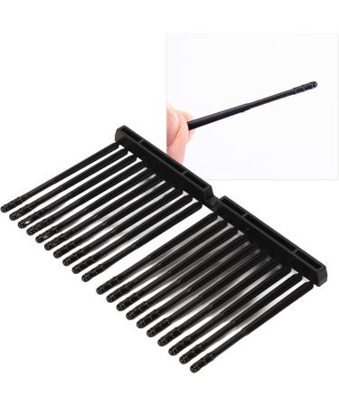 Portable Black Ear Wax Remover Tool Stick - 100pcs | Safe 360 Degree Cleaning for Baby & Travel - Buy Online on SooperMarket.com