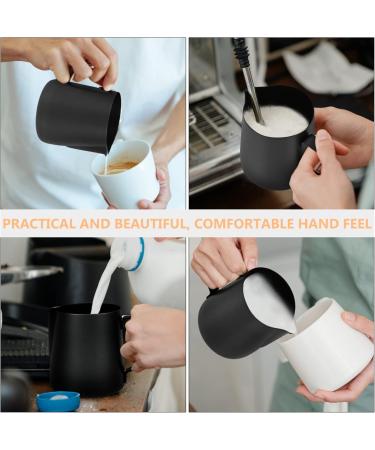 Cabilock Latte Coffee Cup Steamer Pot Stainless Steel Coffee Mug Kitchen Steaming Pitcher Major Foam Tank - Buy Online on SooperMarket.com