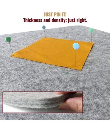Extra Large 22x60 Wool Pressing Mat for Quilting | 100% New Zealand Wool Ironing Pad - Buy Online on SooperMarket.com