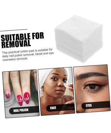 Balacoo 1000pcs Thin Cotton Pads for Nail Polish & Makeup Removal | Premium Cosmetic Cotton Remover - Buy Online on SooperMarket.com