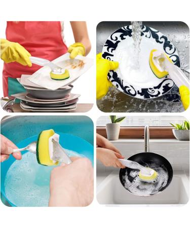 Dish Wand Refills 8-Pack Sponge Replacement Heads for Kitchen Cleaning - Buy Online on SooperMarket.com