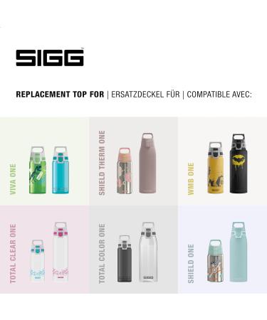 SIGG WMB One Top Closure | Leak-Proof & One-Handed Spare Parts for Sigg Bottles | Silicone Seal | International Shipping Available - Buy Online on SooperMarket.com