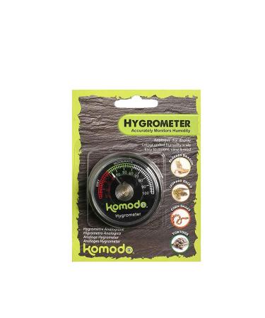 Komodo Analog Hygrometer orange|yellow