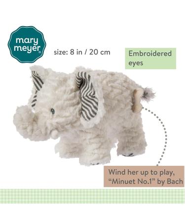 Mary Meyer Afrique Elephant Musical Soft Toy | Wind Up Music | Plush Stuffed Animal for Kids - Buy Online on SooperMarket.com