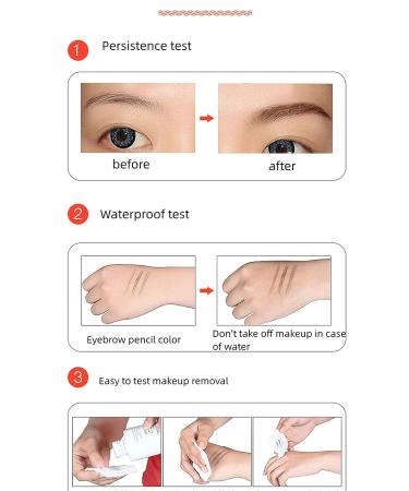 Long-Lasting Waterproof Eyebrow Microblading Pen | Grayish Brown | 4 Point Brow Pen for Natural, Smudge-proof Eye Makeup - Buy Online on SooperMarket.com