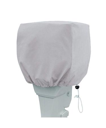 Primeshield Outboard Motor Cover, Waterproof Boat Motor Covers, 600D Heavy Duty Motor Hood Cover, Outboard Engine Cover Fits Motor Up to 150Hp XXL: Up to 150HP Grey