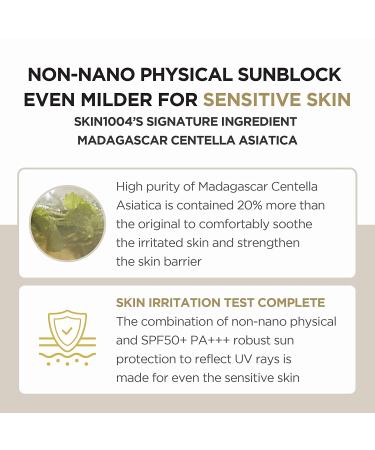 SKIN1004 Madagascar Centella Air-Fit Suncream SPF 50+ PA++++ - 1.69 oz | Best for Sensitive Skin - Buy Online on SooperMarket.com