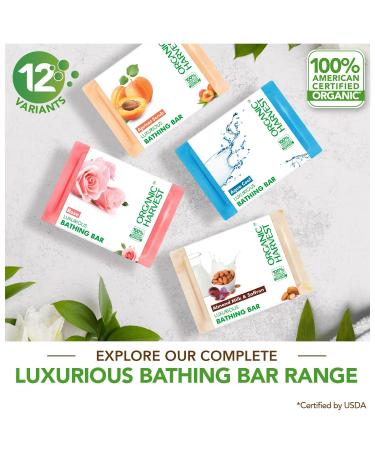 Luxurious Jasmine Bathing Bar - 100% Organic Sulphate & Paraben-Free | Gentle Cleansing Soap for Relaxing Showers | 125gm - Buy Online on SooperMarket.com