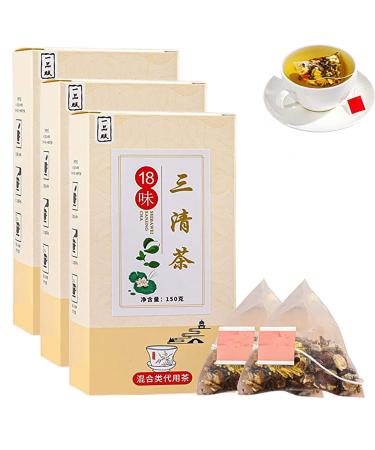 Everyday Nourishing Liver Tea Nourishing Liver and Protecting Liver Tea Tian Tian Qing Da Cha 15bags/Pack Tea Bags Individually Wrapped Daily Liver Tea (45pcs)