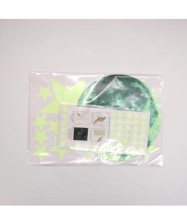 ECHOCUBE Glow in the Dark Wall Stickers Set - 637pcs Stars, Moon and Dots for Kids Bedroom Decor - Buy Online on SooperMarket.com