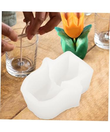 VILLCASE 3pcs Candle Mold White South Korea 3D Manual Silica Gel - Buy Online on SooperMarket.com