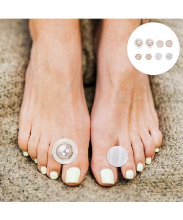 Uonlytech 8Pcs Pearl Toe Separators Pedicure Dividers - Nail Polish Spacers for Women - Buy Online on SooperMarket.com