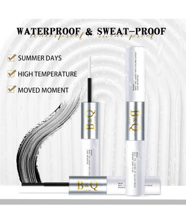 Lash Bond and Seal 10ML - Long Lasting Waterproof Cluster Lash Glue | 48-72 Hours Hold | Mascara Wand | Black 10ML - Buy Online on SooperMarket.com