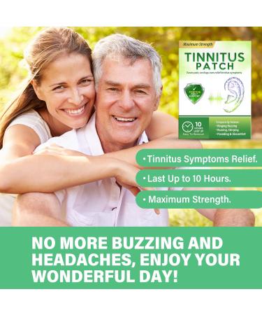 Natural Herbal Tinnitus Relief Patches - 48 Pcs - Improve Hearing & Relieve Discomfort - Buy Online on SooperMarket.com