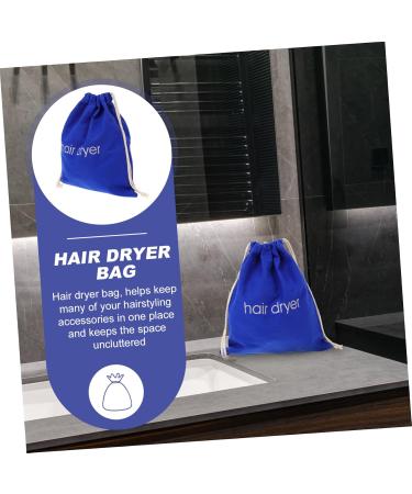 Baluue 3 Pcs Hair Dryer Storage Bag Dustproof Pouch Black Backpack Drawstring Sack Hair Dryers Canvas - Buy Online on SooperMarket.com