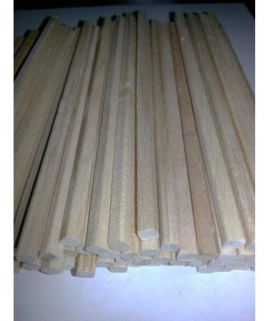 50 Wooden Toffee Apple Sticks