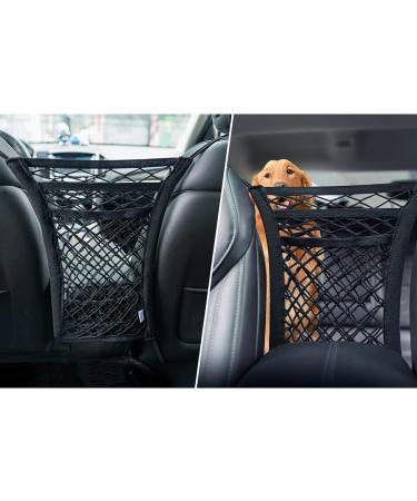 Car Seat Organizer| Elastic Storage Net| Mesh Bag for Car Boot| Backseat Barrier for Pets and Kids - Buy Online on SooperMarket.com