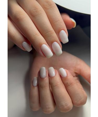 Pack of 500 Artificial Nail Tips French Acrylic Style UV Gel Fake Nail Full Cover Artificial Fingernails Tip Fake Art Nails Suitable for Both Beginners & Experienced Nail Artists White - Buy Online on SooperMarket.com