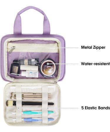 Large Purple Travel Toiletry Bag - Women's Makeup Organizer - Buy Online on SooperMarket.com