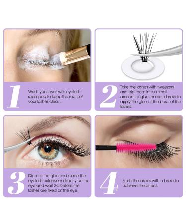 High-Quality Lash Extension Glue - Fast Drying Strong Hold Waterproof Low Irritation - 5ml Clear for Professionals - Buy Online on SooperMarket.com