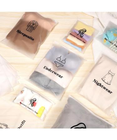 Lanjue 20 Pcs Baby Hospital Maternity Organiser Bags 38 * 28cm - Essential Reusable Plastic Ziplock Bags for Newborn Baby and Mum to Be - Buy Online on SooperMarket.com