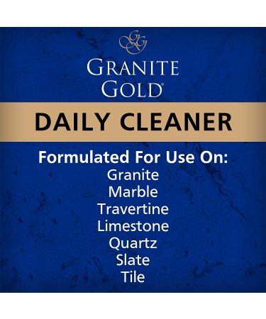 Granite Gold Daily Cleaner Refill 64oz - Streak-Free Cleaning for Natural Stone Countertops & Floors - Made in USA - Citrus Scent - Buy Online on SooperMarket.com