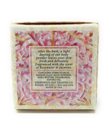 Greenwich Bay Rosewater & Jasmine Dusting Powder 4oz - 2 Pack - Buy Online on SooperMarket.com