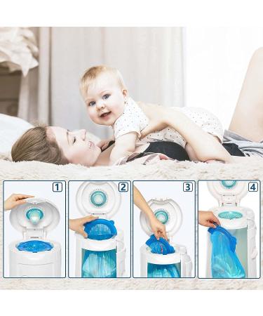 Diaper Pail Refill Bags - 34 Bags, 1088 Counts - Compatible with Arm&Hammer Disposal System - Locks in Odor - Seal and Toss Design - Buy Online on SooperMarket.com