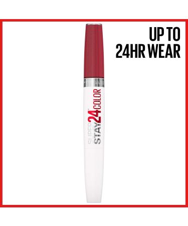Maybelline Super Stay 24 Long Lasting Liquid Lipstick & Lip Balm Kit - City Ablaze | International Shipping Available - Buy Online on SooperMarket.com