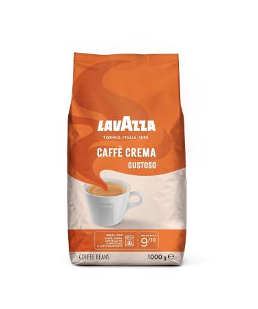 Buy Lavazza Caff Crema Gustoso & Crema E Gusto 1kg - Intensity 9/10 Aromatic Roasted Coffee Beans - International Shipping Available - Buy Online on SooperMarket.com