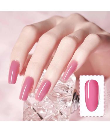 Trendyfave Pink Nail Polish Long Lasting Nail Varnish Pastel Quick Dry Nail Polish Nail Polish Non-Toxic Water Based Formula Nail Polish for DIY Nail Art No Need Baking - Buy Online on SooperMarket.com