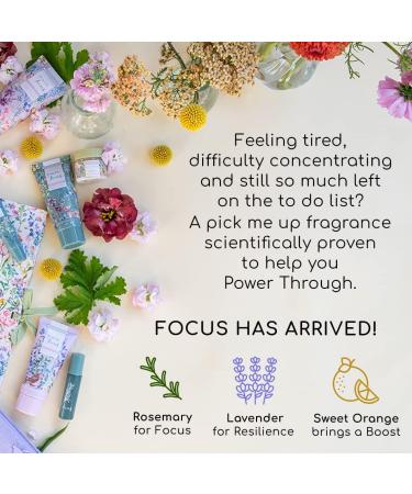 Heathcote & Ivory Flower of Focus Supercharge Duo | 30ml Hand Cream & 10ml Perfume Gel | Cruelty Free & Vegan Friendly | Travel Friendly Sizes Gifts - Buy Online on SooperMarket.com
