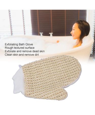 Peeling Bathroom Shoe & Double-Sided Shower Glove - Soft Body Peeling & Dead Skin Removal Scrubber - Buy Online on SooperMarket.com