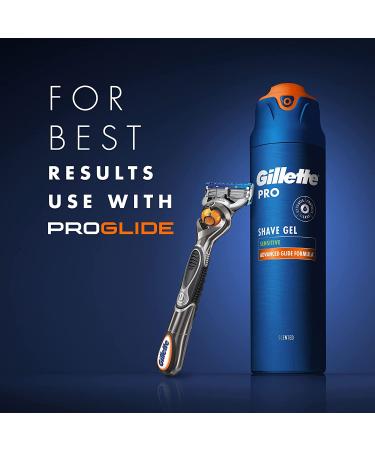Gillette PRO Shaving Gel Twin Pack - 14oz Moisturizing & Soothing for Men - Buy Online on SooperMarket.com