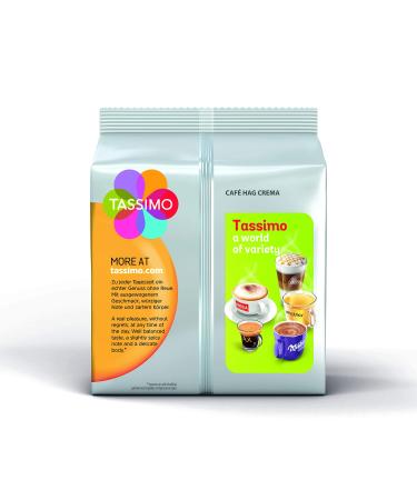 Tassimo Caf HAG Decaffeinated Coffee Capsules - 80 Pack (5 x 16 Drinks) - Premium International Shipping - Buy Online on SooperMarket.com