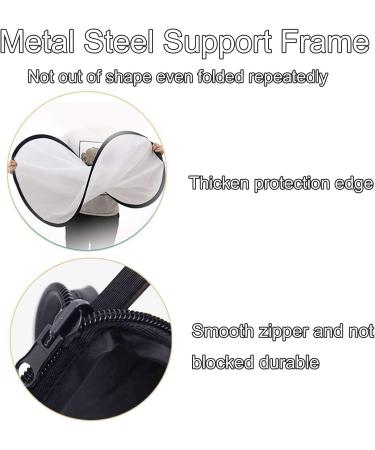 5-in-1 Oval Light Reflector 24x35 inch Photography Studio Kit | Portable Collapsible Camera Lighting Reflectors/Diffuser Set with Carrying Case - Buy Online on SooperMarket.com