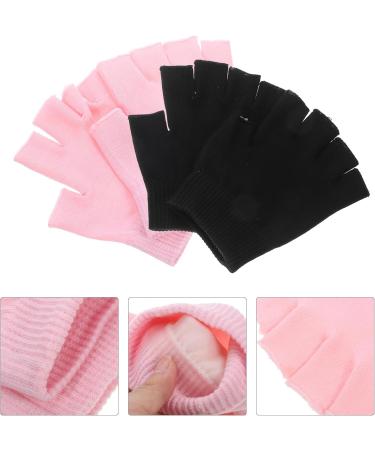 Gogogmee 2 Pairs Gel Gloves Spa Gloves for Dry Hand Overnight Lotion Gloves Overnight Spa Gloves Moisturizing Hand Gloves Hand Caring Gloves Moisturizer Gloves Hand Skin - Buy Online on SooperMarket.com
