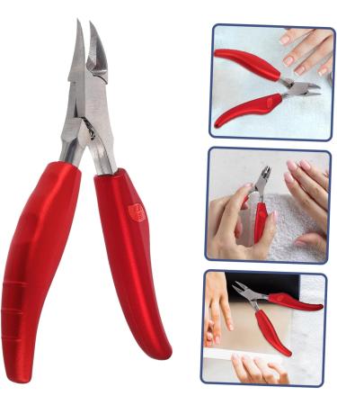 HAPINARY Beauty Accessories Hawk Mouth Pliers Mouse Halloween Girl Cuticle Spray Talcum Pedicure Manicure Heavy Duty Manicure para Nail Handle Rubber and Plastic Red Clippers - Buy Online on SooperMarket.com