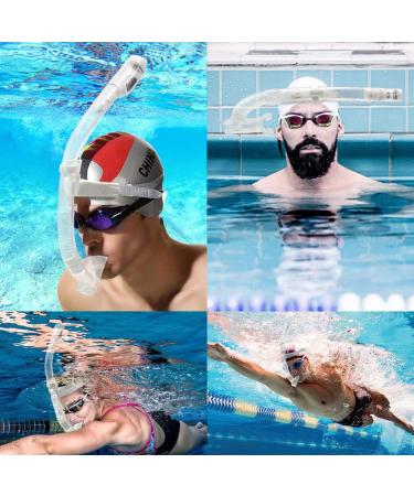 Uniswim Rotate Swim Snorkel - Training & Lap Swimming Front Snorkel for Diving & Snorkeling in Pool & Open Water - Buy Online on SooperMarket.com