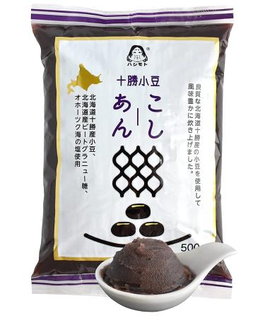 Red Bean Paste for Creative Sweets Recipes -Japanese Artisanal Strained Koshian- Additive-Free Gluten-Free Vegan 500G