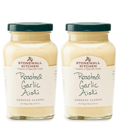 Stonewall Kitchen Roasted Garlic Aioli, 10.25 Ounce (Pack of 2)